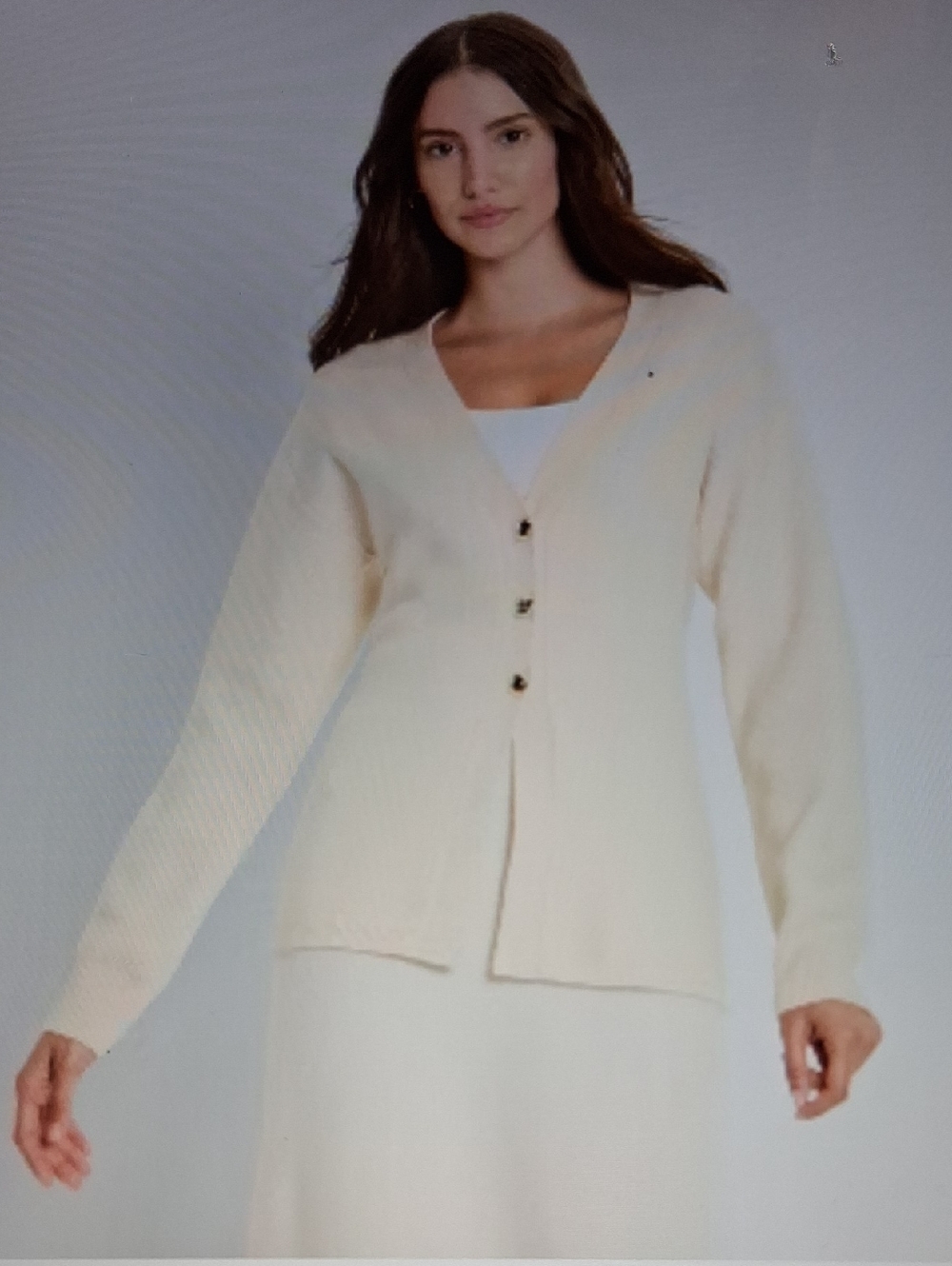 2X CARDIGAN By Future Collection A Target Brand. Cream New With Tags